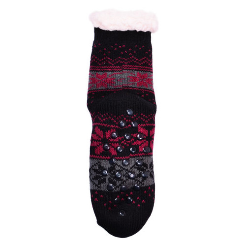 Шкарпетки тапочки детские Emi Ross Снежинка Черный 32-35  (870796139) фото №1