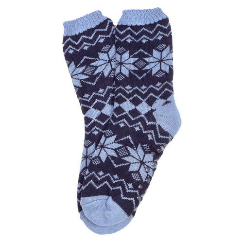 Шкарпетки тапочки мужские Emi Ross Снежинка Синий 39-42 (870796107) фото №4