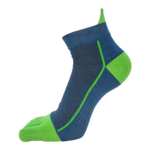Шкарпетки з пальцями Veridical 39-45 Синьо-салатовий (419-2019) фото №1