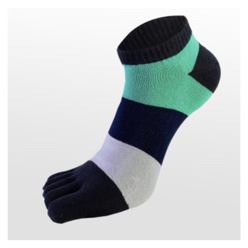 Шкарпетки з пальцями чоловічі Veridical 40-44 Чорно-м'ятний фото №2