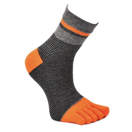 Шкарпетки Veridical з пальцями 40-44 Оранжево-сірий (1786-2019) фото №1