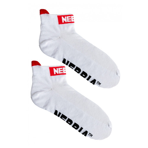 Чоловічі шкарпетки Nebbia "SMASH IT" Crew 102 - білий/35-38 (NEB1020420) фото №1