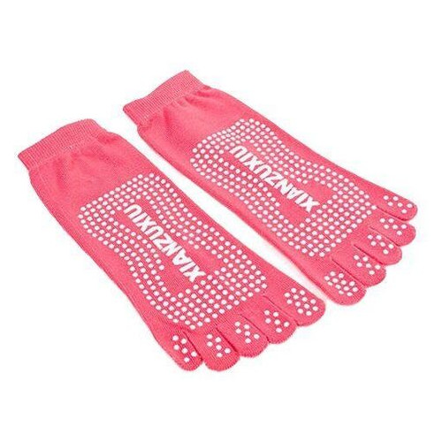 Шкарпетки для йоги FDSO FI-4945 Один розмір Рожевий (06508006) фото №1