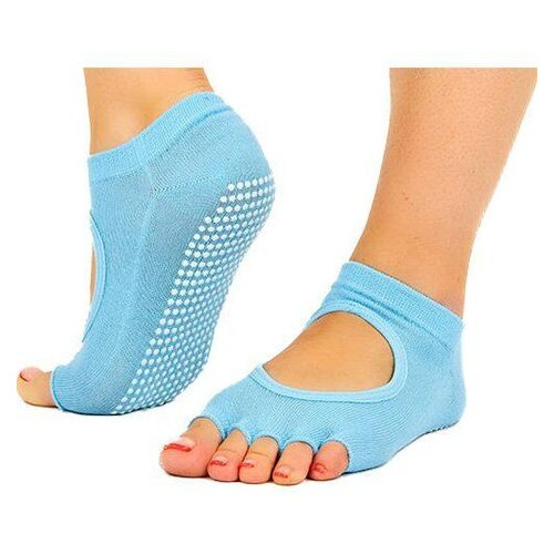 Шкарпетки для йоги FDSO FL-6872 Один розмір Блакитний (06508005) фото №1