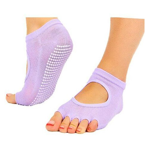 Шкарпетки для йоги FDSO FL-6872 Один розмір Фіолетовий (06508005) фото №1