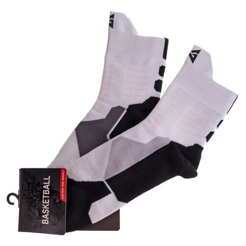 Шкарпетки спортивные FDSO DML7501 40-45 Бело-черно-серый (06508206) фото №7