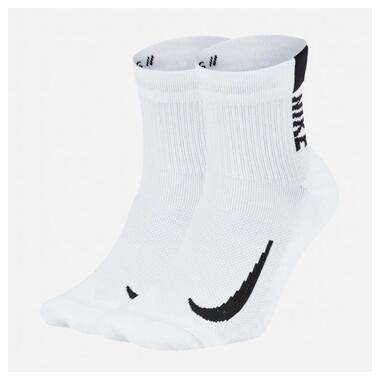Шкарпетки Nike U NK MLTPLIER ANKLE 2PR - 144 38-42 SX7556-100 фото №1