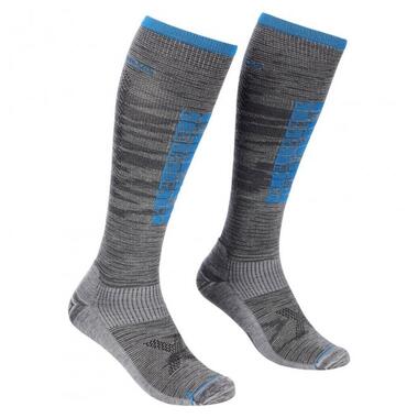 Шкарпетки чоловічі Ortovox SKI COMPRESSION LONG SOCKS M grey blend 45-47 сірий (025.001.0123) фото №1