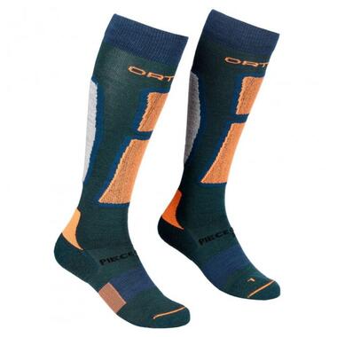 Шкарпетки чоловічі Ortovox SKI ROCKNWOOL LONG SOCKS M pacific green 42-44 синьо-зелений (025.001.0120) фото №1