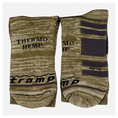 Шкарпетки демісезонні Tramp з конопель UTRUS-006-melange, 43/46 (UTRUS-006-melange-39/42) фото №3