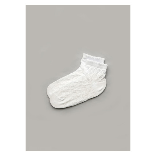 Шкарпетки ажурные для девочки Модный карапуз 101-00895_Belye_18 фото №1