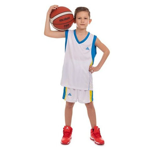 Форма баскетбольна дитяча Lingo LD-8095T 125-135см Білий (57506014) фото №2