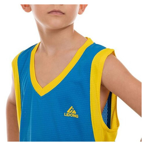 Форма баскетбольна дитяча Lingo LD-8095T 125-135см Блакитний (57506014) фото №2