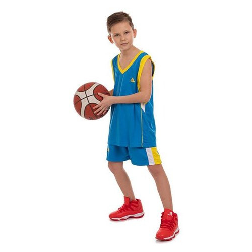 Форма баскетбольна дитяча Lingo LD-8095T 125-135см Блакитний (57506014) фото №5