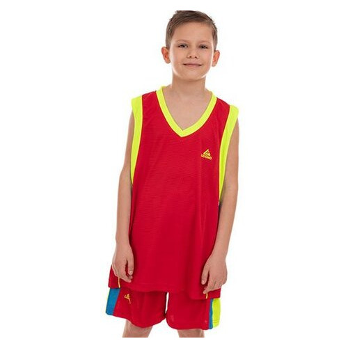 Форма баскетбольна дитяча Lingo LD-8095T 140-145см Червоний (57506014) фото №1