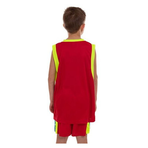 Форма баскетбольна дитяча Lingo LD-8095T 140-145см Червоний (57506014) фото №4