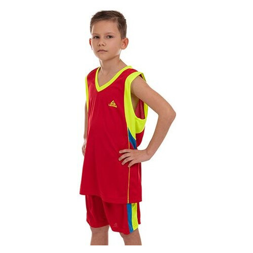 Форма баскетбольна дитяча Lingo LD-8095T 140-145см Червоний (57506014) фото №2