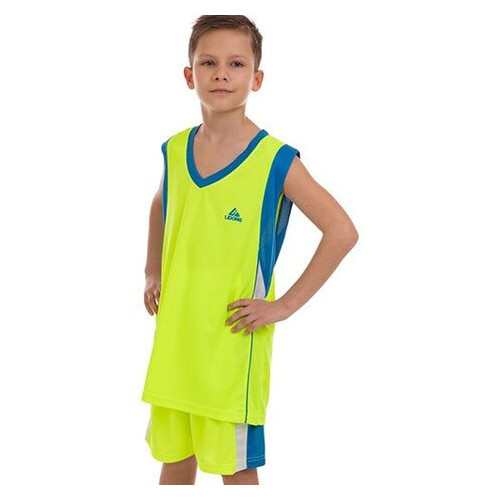 Форма баскетбольна дитяча Lingo LD-8095T 145-155см Салатовий (57506014) фото №1