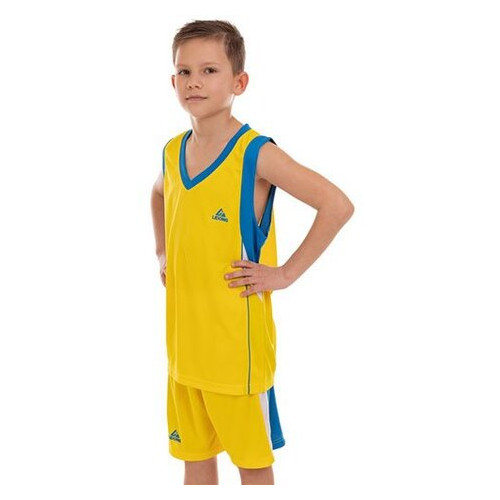 Форма баскетбольна дитяча Lingo LD-8095T 155-165см Жовтий (57506014) фото №2