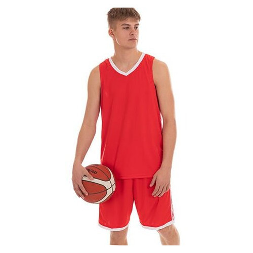 Форма баскетбольна чоловіча Lingo LD-8023 3XL Червоний (57506015) фото №1