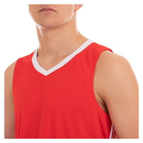 Форма баскетбольна чоловіча Lingo LD-8023 4XL Червоний (57506015) фото №2