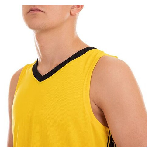 Форма баскетбольна чоловіча Lingo LD-8023 5XL Жовтий (57506015) фото №3