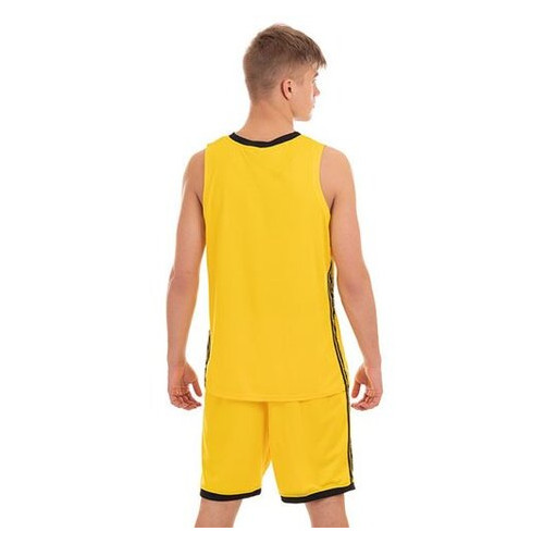 Форма баскетбольна чоловіча Lingo LD-8023 5XL Жовтий (57506015) фото №4