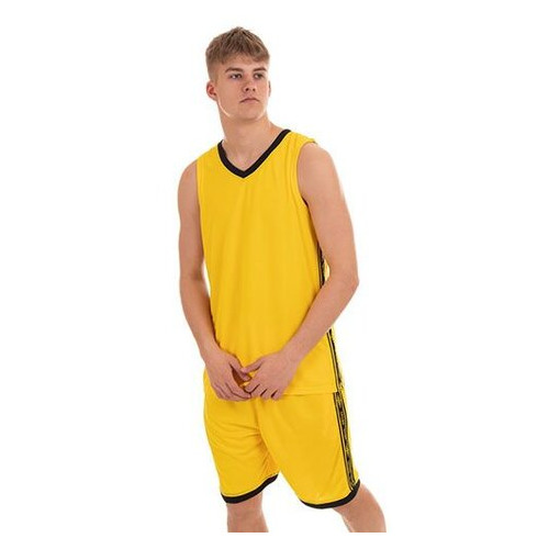 Форма баскетбольна чоловіча Lingo LD-8023 5XL Жовтий (57506015) фото №2