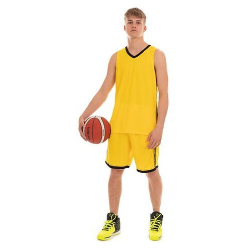 Форма баскетбольна чоловіча Lingo LD-8023 5XL Жовтий (57506015) фото №1