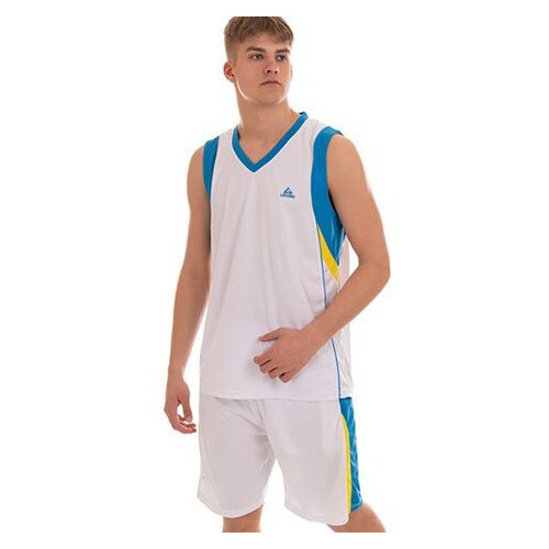 Форма баскетбольна чоловіча Lingo LD-8095 3XL Білий (57506016) фото №1