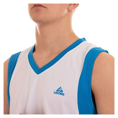 Форма баскетбольна чоловіча Lingo LD-8095 3XL Білий (57506016) фото №2