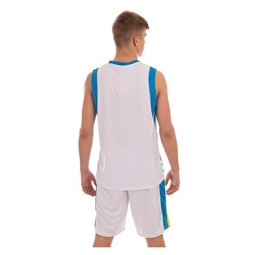 Форма баскетбольна чоловіча Lingo LD-8095 3XL Білий (57506016) фото №3