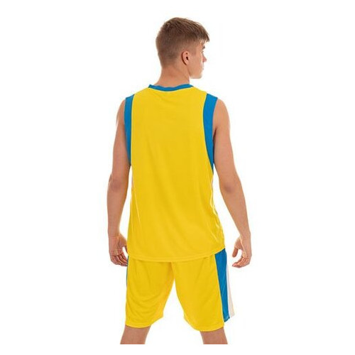 Форма баскетбольна чоловіча Lingo LD-8095 4XL Жовтий (57506016) фото №4