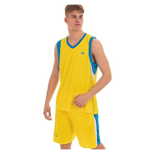 Форма баскетбольна чоловіча Lingo LD-8095 4XL Жовтий (57506016) фото №1