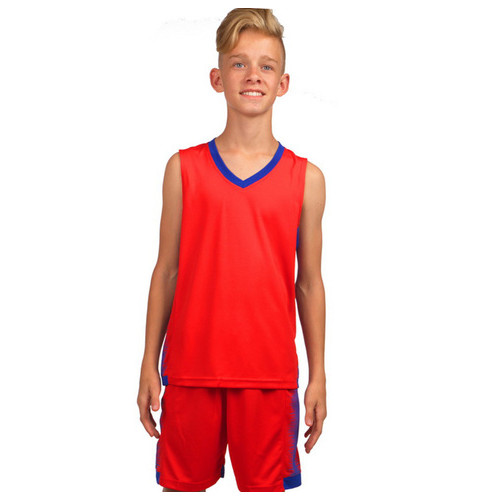 Форма баскетбольна Lingo дитяча LD-8018T 4XS Червоно-синій (57506029) фото №1