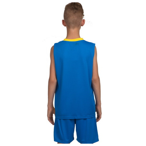 Форма баскетбольна дитяча Lingo Pace LD-8081T 125-135см Блакитно-жовтий (57506032) фото №5