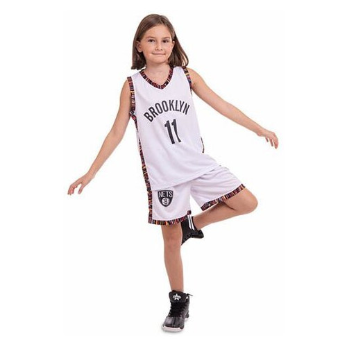 Дитяча баскетбольна форма FDSO NBA BED-STUY 3579 XL Білий (57508192) фото №8