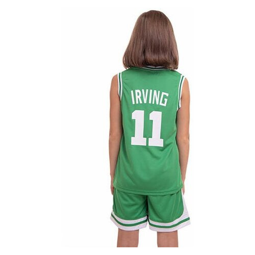 Форма баскетбольна підліткова FDSO NBA Boston 11 6354 XXL Зелено-білий (57508207) фото №10