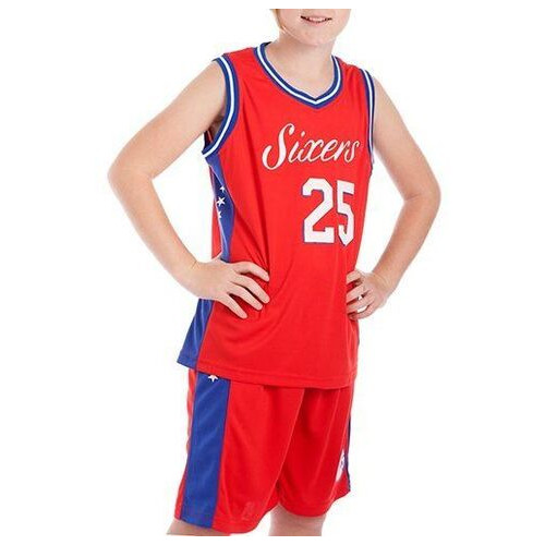 Форма баскетбольна FDSO підліткова NBA BA-0904 S Червоно-синій (57508265) фото №1