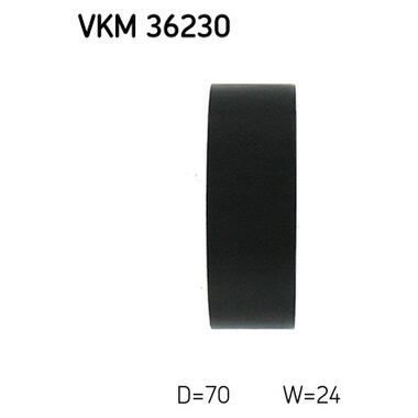 Ролик модуля натягувача ременя SKF (VKM 36230) фото №3