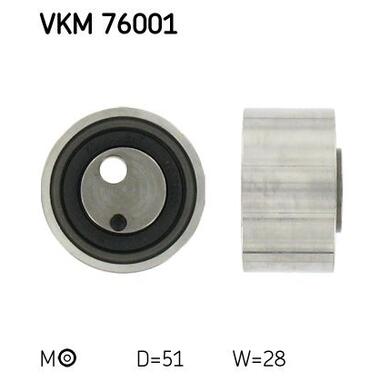Ролик модуля натягувача ременя SKF (VKM 76001) фото №1