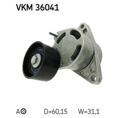 Ролик натяжний SKF VKM 36041 для Opel фото №1