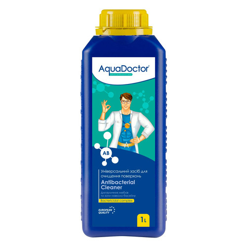 Універсальний засіб для очищення поверхонь AquaDoctor AB Antibacterial Cleaner (27778) фото №1