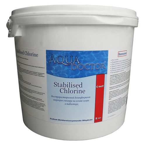 Засіб для очищення води Aquadoctor C60T у таблетках 50кг (C60T-50) фото №1