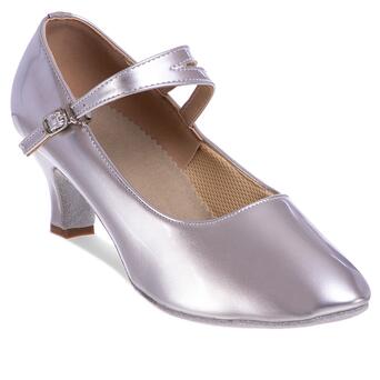 Взуття для бальних танців жіноче Zelart Стандарт DN-3673 34 Срібний (06363069) фото №1