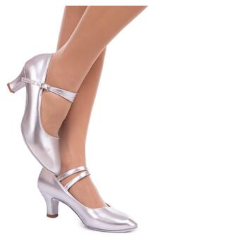 Взуття для бальних танців жіноче Zelart Стандарт DN-3673 34 Срібний (06363069) фото №5