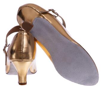 Взуття для бальних танців жіноче Zelart Стандарт DN-3673 35 Золотий (06363069) фото №4