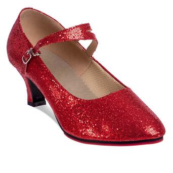 Взуття для бальних танців жіноче Zelart Стандарт DN-3691 34 Червоний (06363070) фото №1