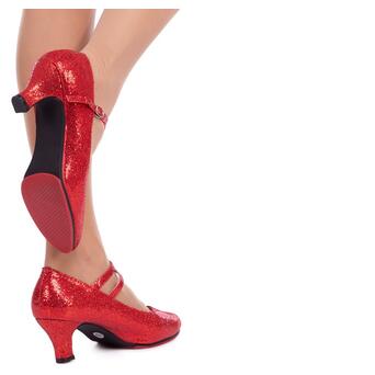 Взуття для бальних танців жіноче Zelart Стандарт DN-3691 34 Червоний (06363070) фото №5