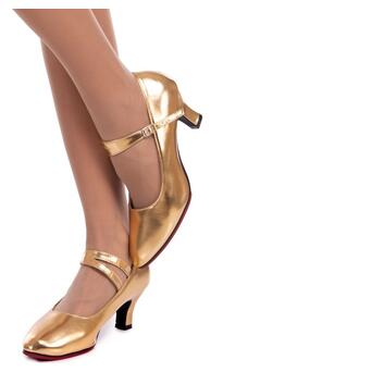 Взуття для бальних танців жіноче Zelart Стандарт DN-3691 38 Золотий (06363070) фото №8